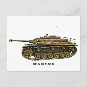 Cartão Postal StuG III Ausf G