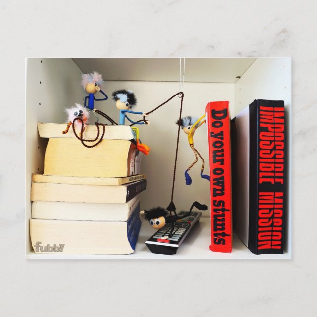 Cartão Postal Stunt Fubby's Tom Cruise naspelen. (Frente)