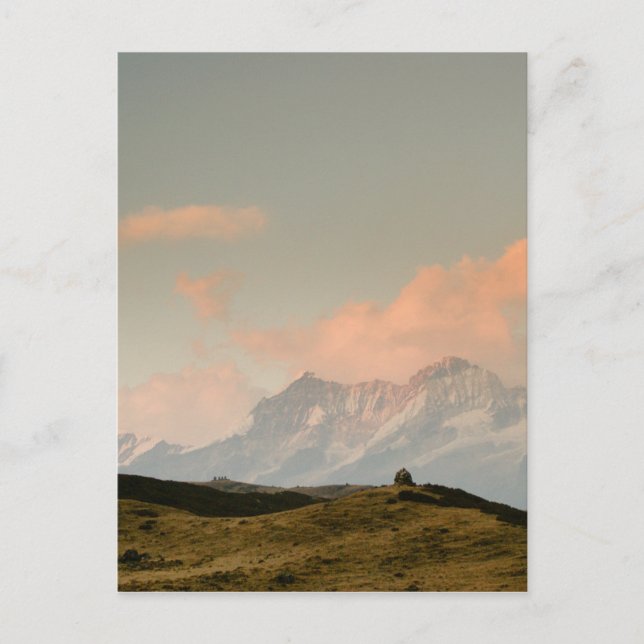 Cartão Postal Stupa no Himalaia (Frente)