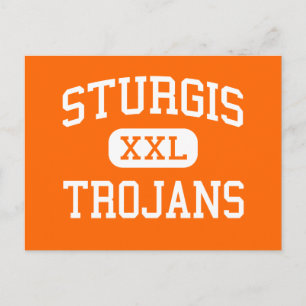 Cartão Postal Sturgis - Troianos - Segundo grau - Sturgis Michig