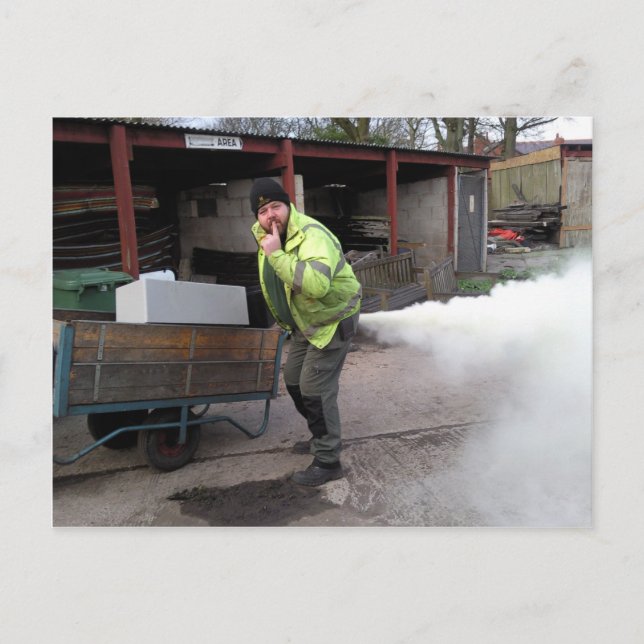 Cartão Postal Stu's erm FART lol (Frente)