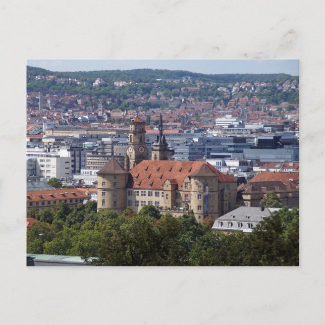 Cartão Postal Stuttgart Stadtansicht - Altes Schloss (Frente)