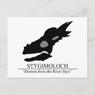 Cartão Postal Stygimoloch Skull