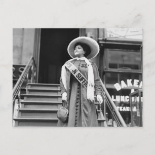 Cartão Postal Stylin' Suffragette, 1908