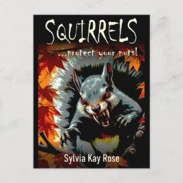 Cartão Postal Sua Camiseta de Escritores de Capa de Livro Autore