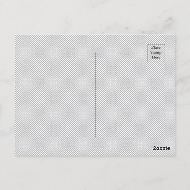 Cartão Postal Sua Férias no Bolso (Verso)