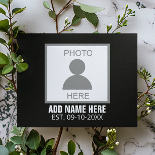 Cartão Postal Sua Foto Aqui Nome e Idade