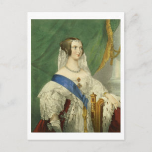 Cartão Postal Sua Majestade Mais Graciosa, Rainha Vitória (1819-