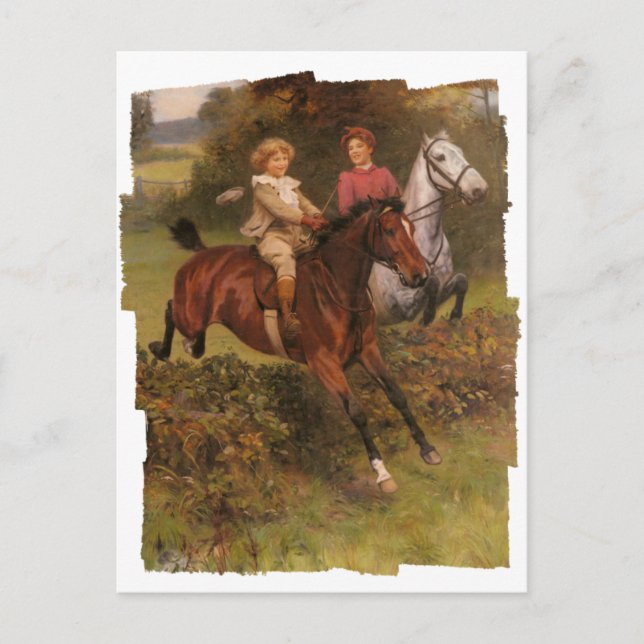 Cartão Postal Sua primeira cerca (Frente)