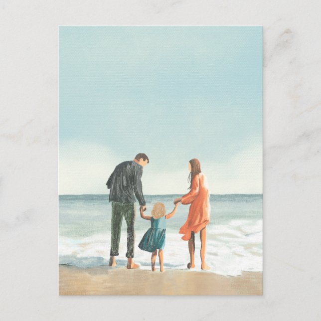 Cartão Postal Sua Própria Obra de Arte | Envie Seu Quadro Desenh (Frente)