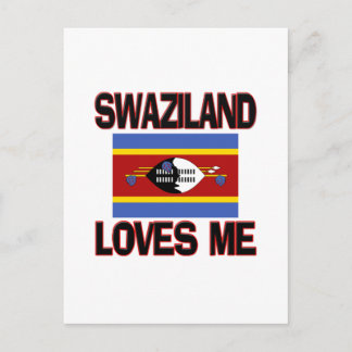 Cartão Postal Suazilândia me ama