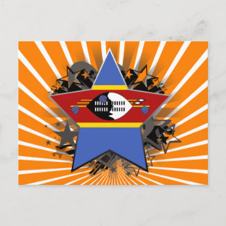 Cartão Postal Suazilândia Star