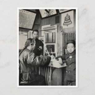 Cartão Postal "Sub-estação de telefone de São Francisco"