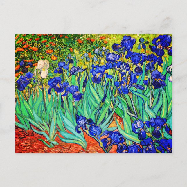 Cartão Postal Subidas por Vincent Van Gogh (Frente)