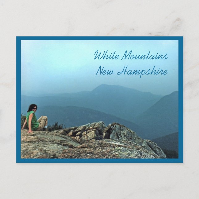 Cartão Postal Subindo Monte Crawford (Frente)