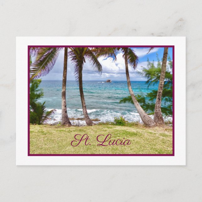 Cartão Postal Sublime Santa Lúcia (Frente)