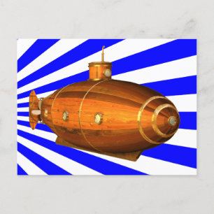 Cartão Postal submarino precoce
