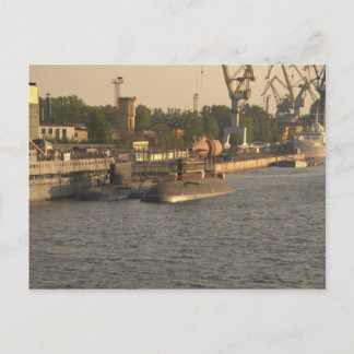 Cartão Postal Submarinos nucleares russos