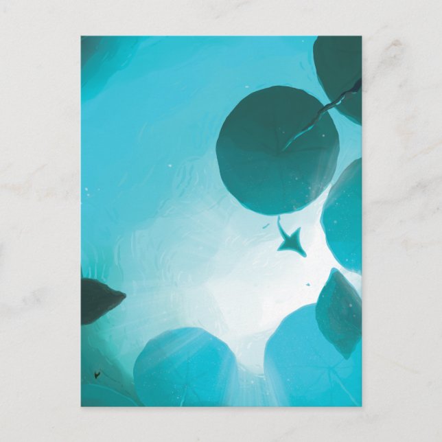 Cartão Postal Subnautica - Aquatic Ballad (Frente)