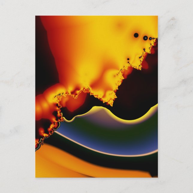 Cartão Postal Substâncias orgânicas celestiais (Frente)