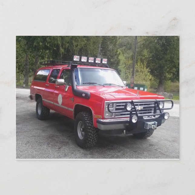 Cartão Postal Suburban Dante's Peak (Frente)