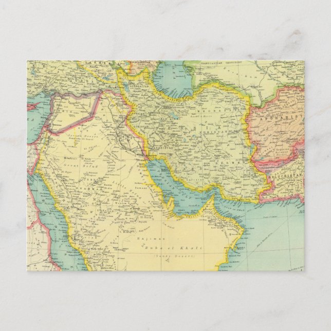 Cartão Postal Sudoeste da Ásia (Frente)