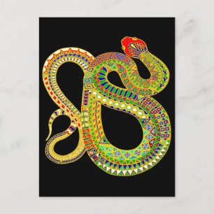 Cartão Postal Sudoeste do Deserto Rattler