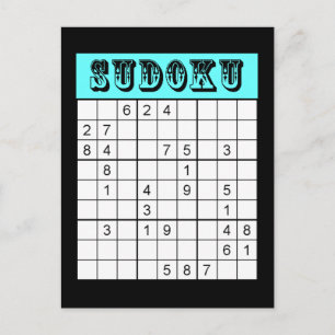 Cartão postal Sudoku
