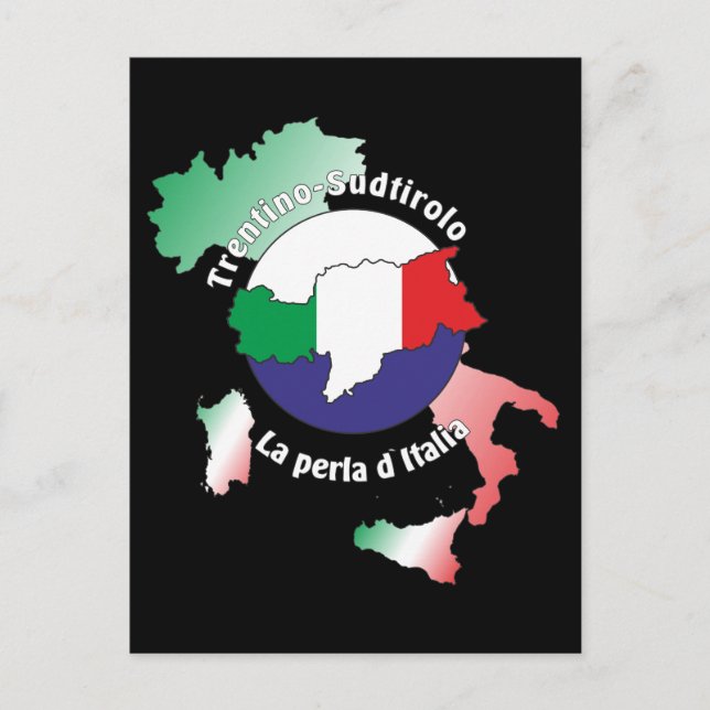 Cartão Postal Südtirol - Alto Adige - Italien - Italia Postkarte (Frente)