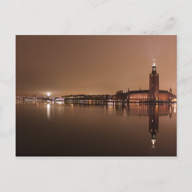 Cartão Postal Suecia (Frente)