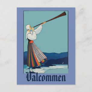 Cartão Postal Suecia, Adicionar Texto,