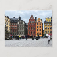 Suecia Estocolmo Cidade Velha Gamla stan Foto