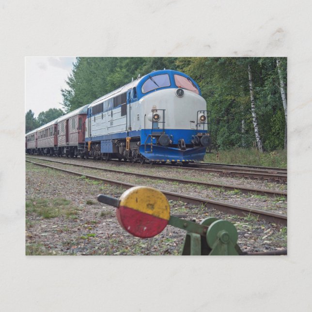 Cartão Postal Suecia: TMX 1009 ( NOHAB ) em Kvillsfors (Frente)