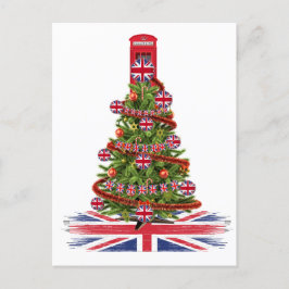 Cartão Postal Suéteres feios de Natal para toda a sua família br