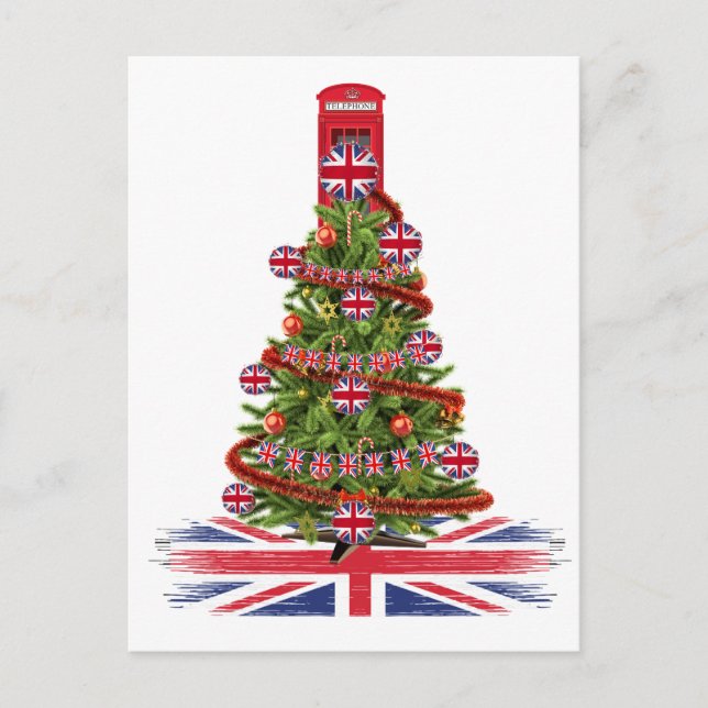 Cartão Postal Suéteres feios de Natal para toda a sua família br (Frente)