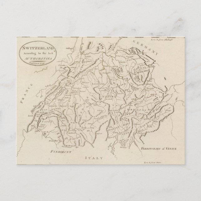 Cartão Postal Suíça 12 (Frente)