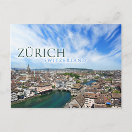 Cartão Postal suiça de Zurique