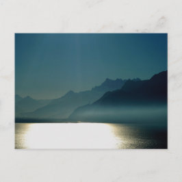 Cartão Postal Suiça Lago Genebra