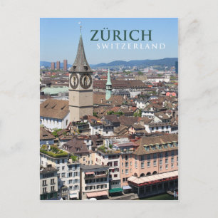 Cartão Postal suiça zurich