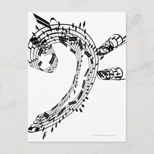 Cartão Postal Suite Cello de J.S.Bach (Frente)