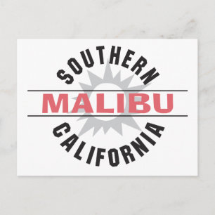 Cartão Postal Sul da Califórnia - Malibu