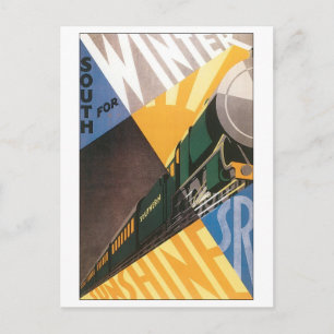 Cartão Postal Sul Para O Inverno