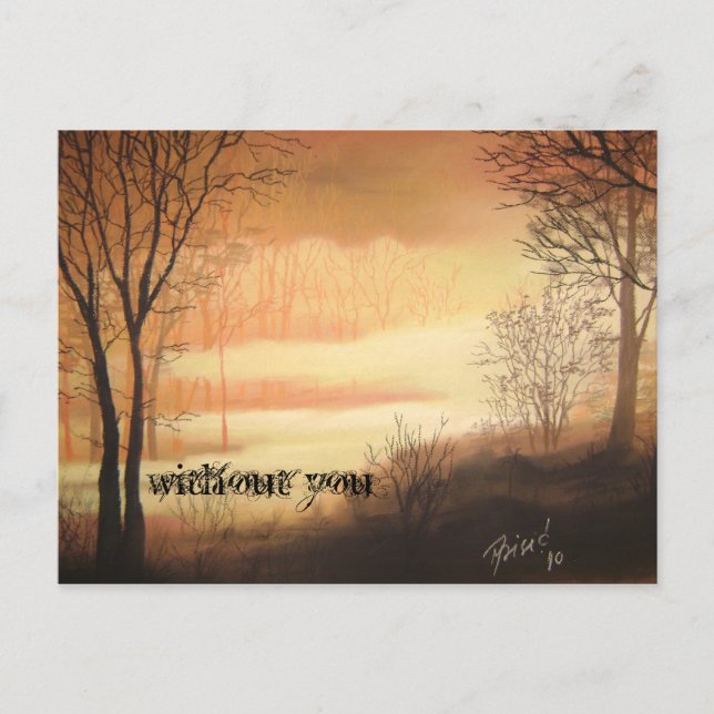 Cartão Postal suma 2, sem você (Frente)