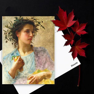 Cartão Postal Summer by William Bouguereau