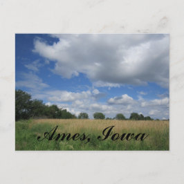 Cartão Postal Summer Iowa Prairie Ames, Iowa Postcards