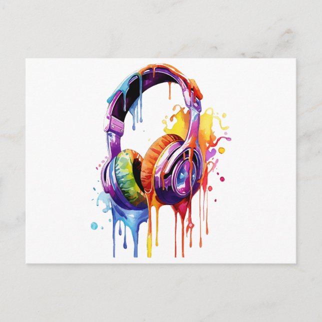 Cartão Postal Summer Soundwaves (Frente)