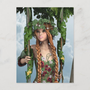 Cartão Postal Summer Swing