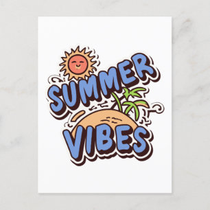 Cartão Postal Summer Vibes
