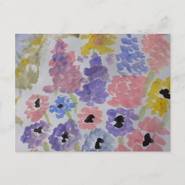 Cartão Postal Summer Willowers (Frente)