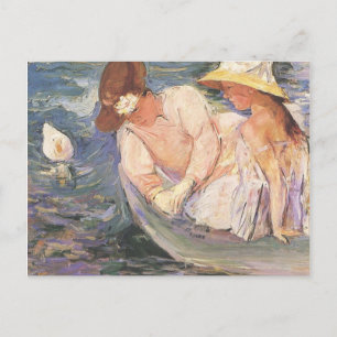 Cartão Postal Summertime, Mary Cassatt, 1894